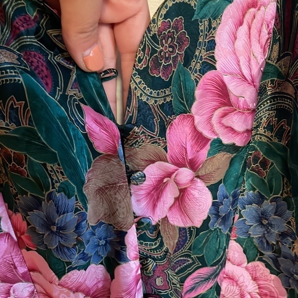 VTG 90s Victorias Secret Babydoll Nightie Gold Med Satin Mini Scallop Y2K VS - Picture 6 of 12